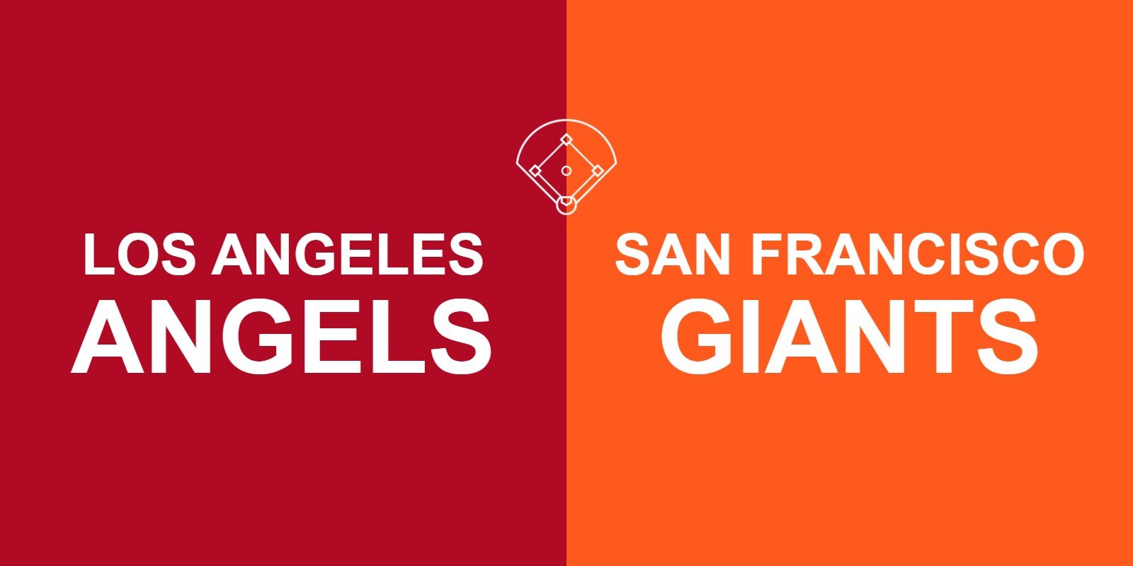 Angels vs Giants
