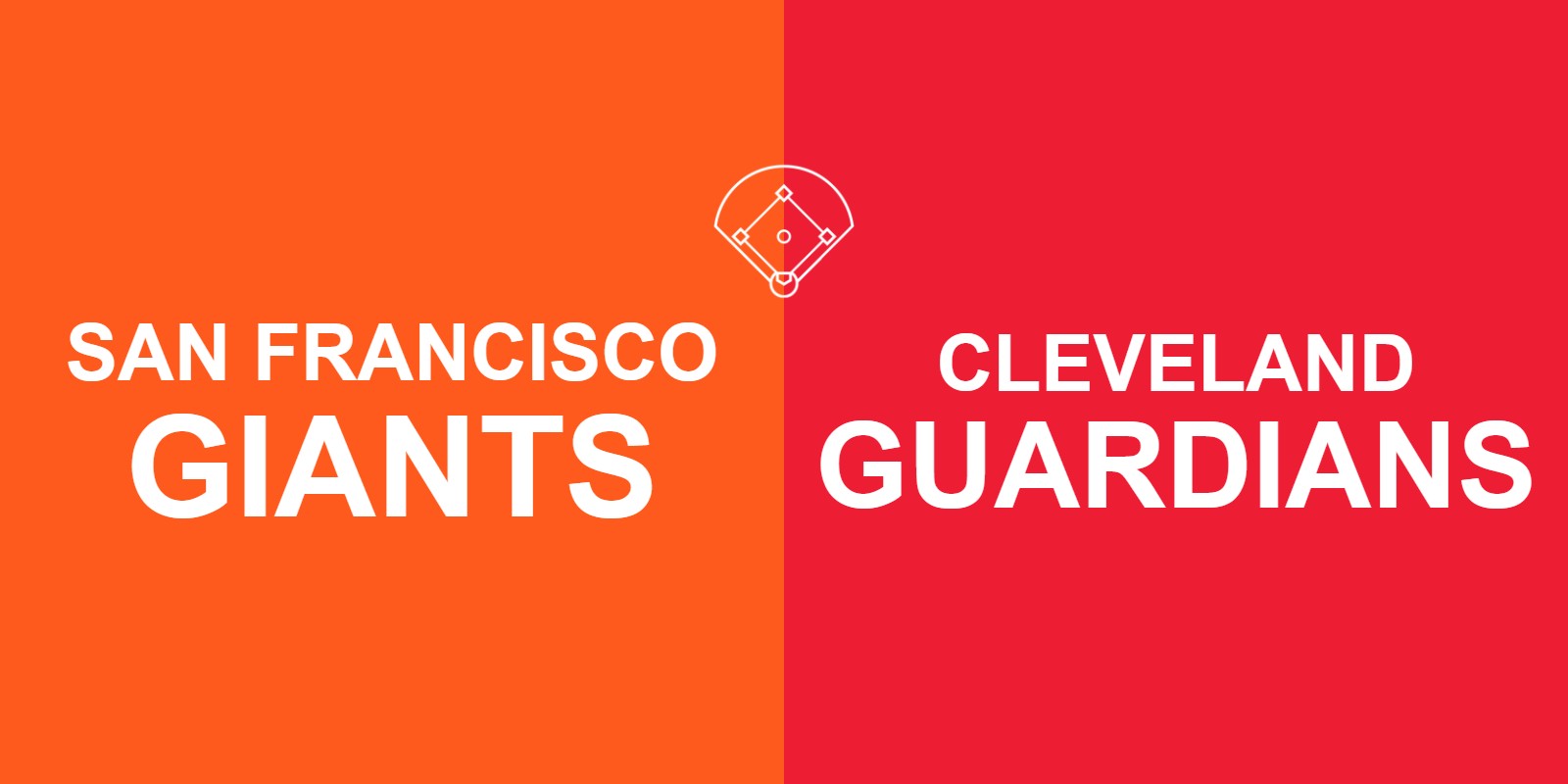 Giants vs Guardians