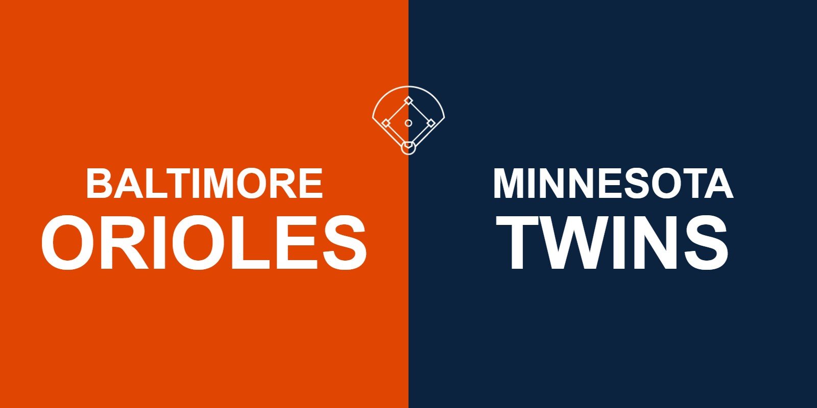 Orioles vs Twins