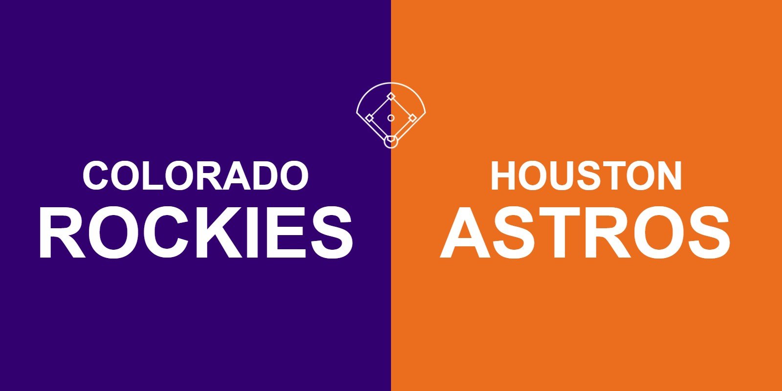 Rockies vs Astros