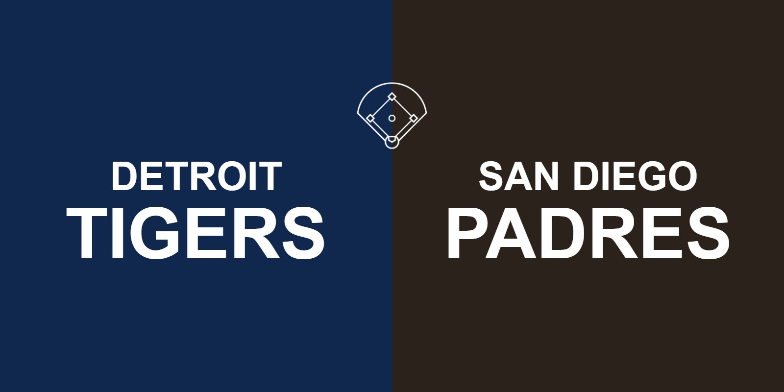 Tigers vs Padres