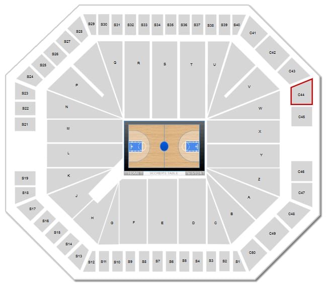 Unm Arena Seating Chart