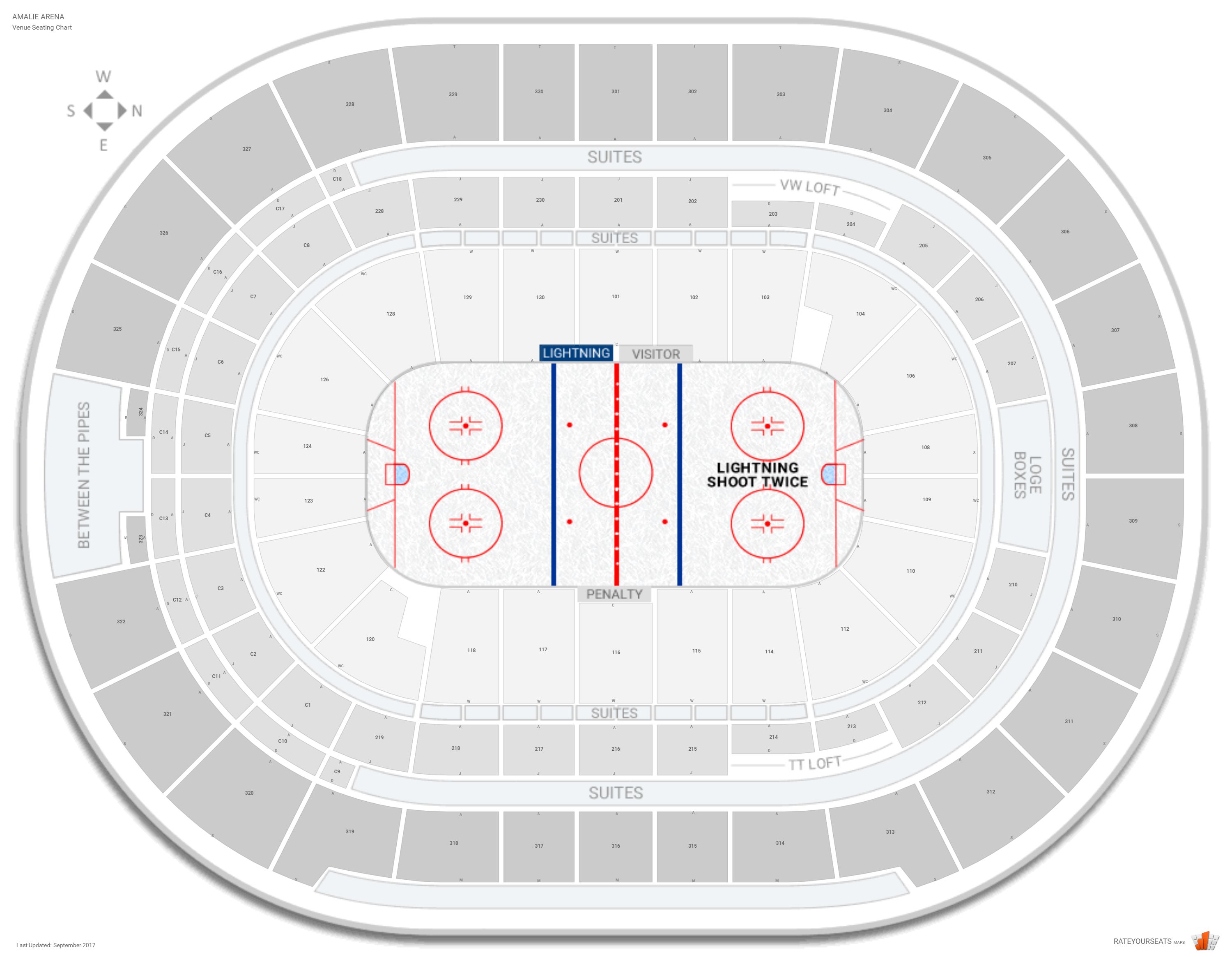 Tampa Times Forum Seating Chart
