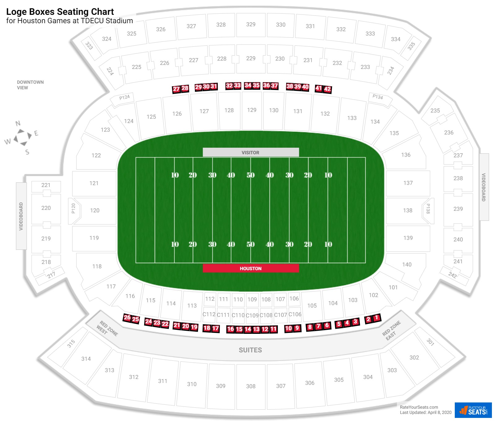 Tdecu Seating Chart