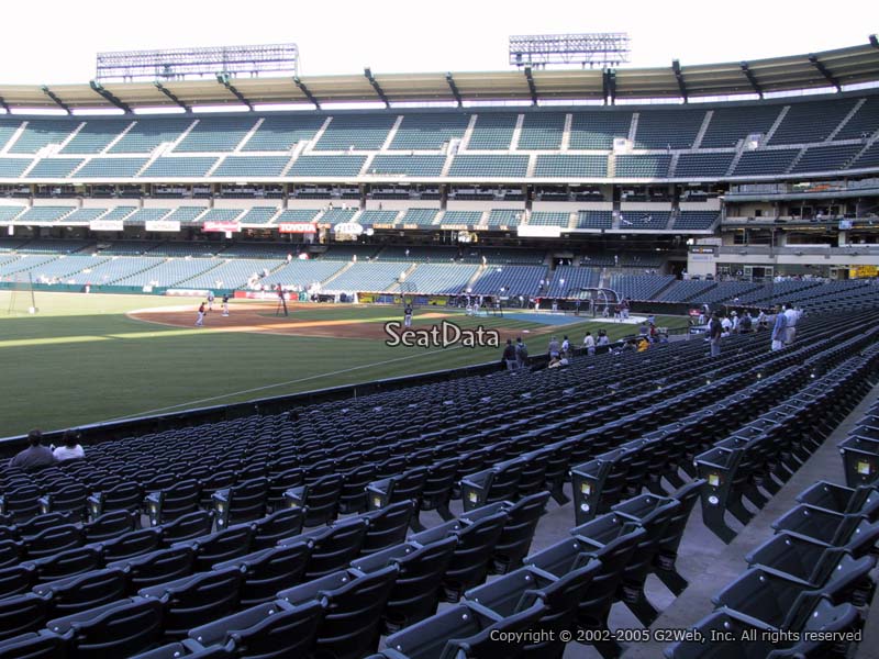 Angel Stadium Interactive Seating Chart