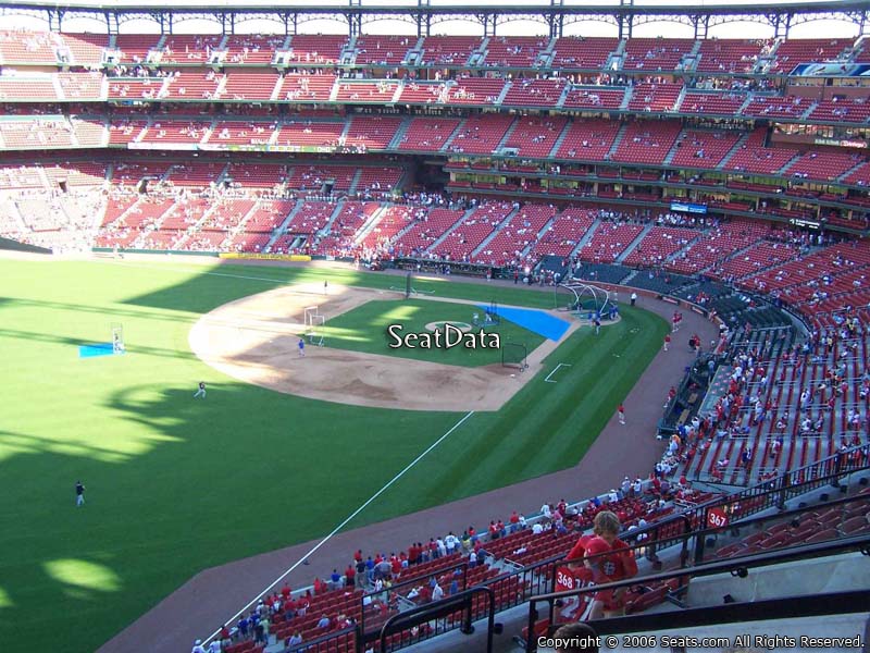 Busch Stadium Section 368 Seat View Busch Stadium Section 368 Seat View