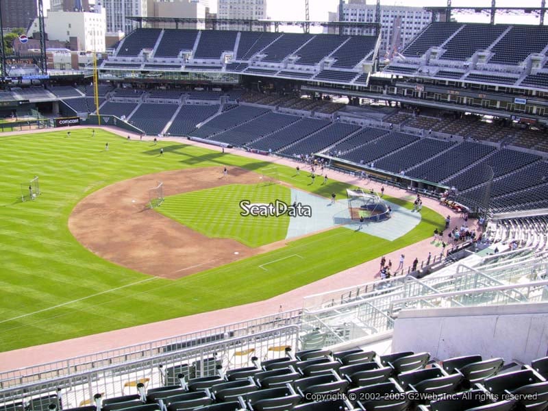 Comerica Seating Chart Rows