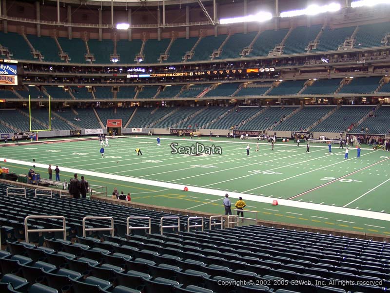 Georgia Dome Section 132 Seat View Georgia Dome Section 132 Seat View
