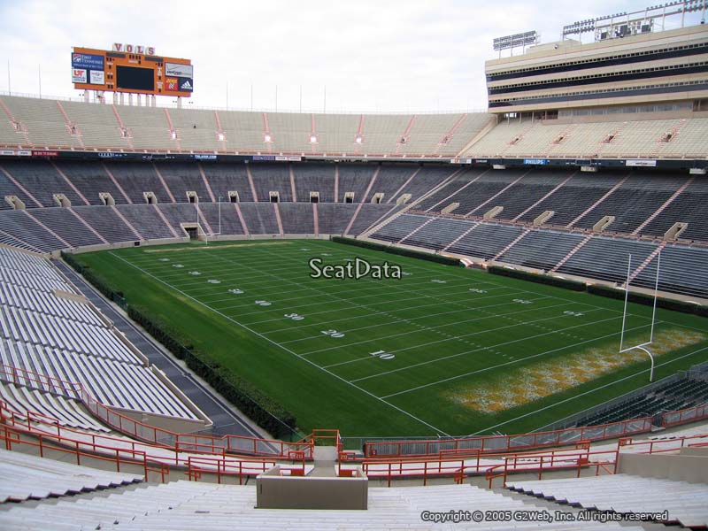 Neyland Stadium Section Z12