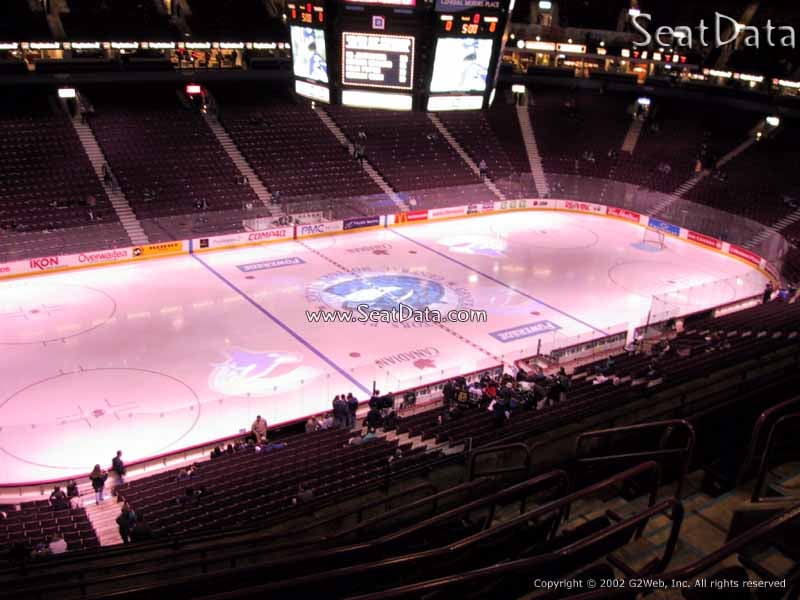 Rogers Arena Section 325 Seat View Rogers Arena Section 325 Seat View