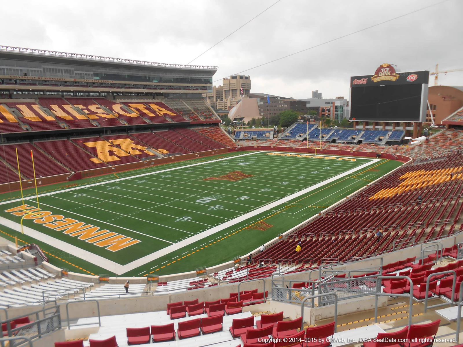 Tcf Stadium Seating Chart