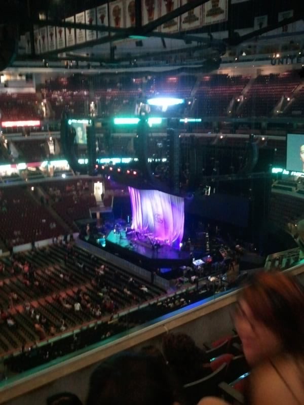 united center section 301 concert seating rateyourseats com chicago symphony seating chart