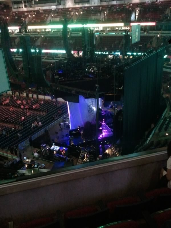 section 330, row 3 seat view  for concert - united center