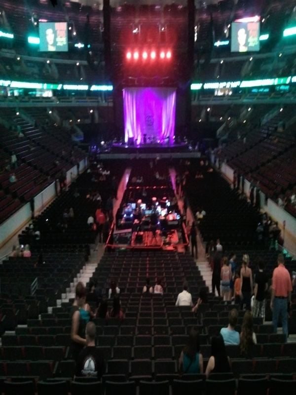 Directly Facing the Middle of the Stage: United Center ...