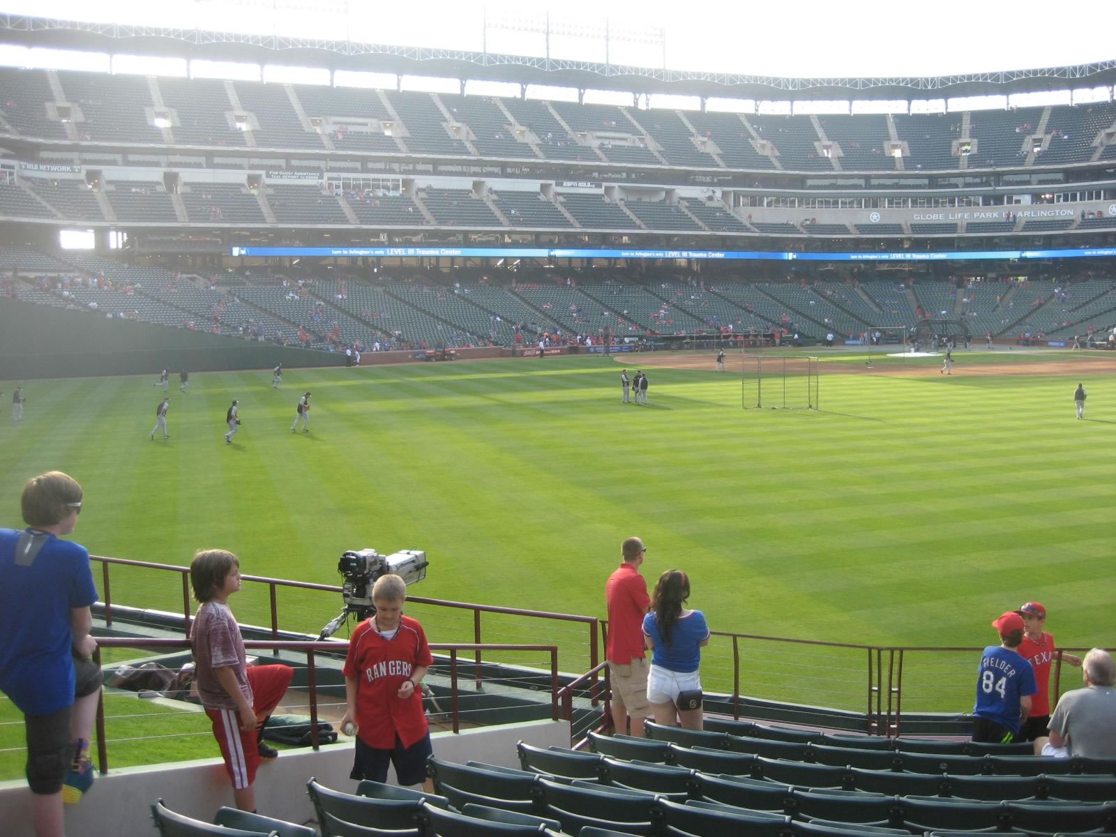 Globe Life Park Section 52 - RateYourSeats.com