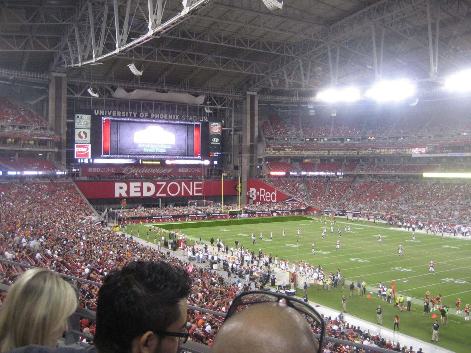 Fantastic club seats! State Farm Stadium Section 231 Review