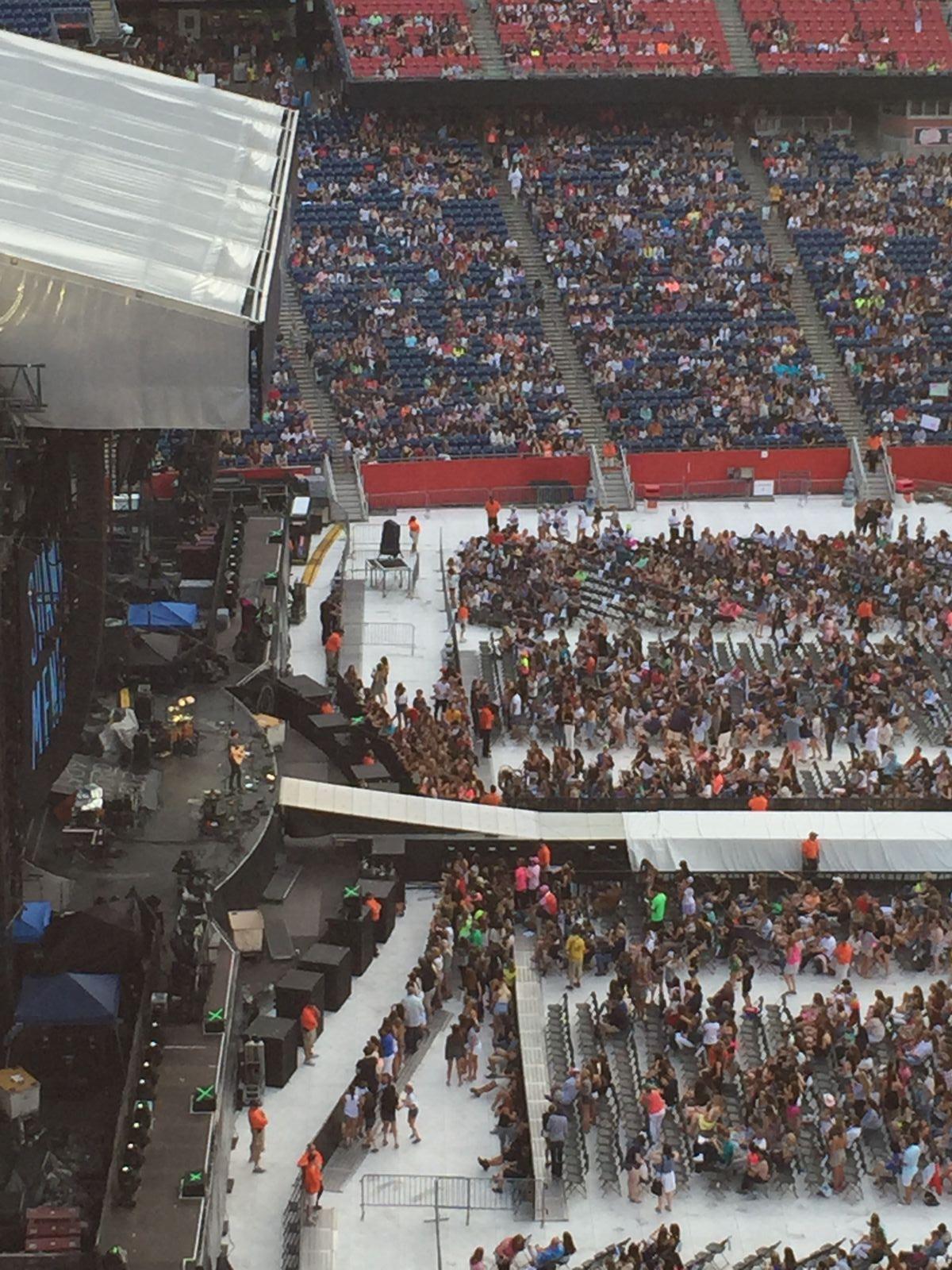 Gillette Stadium Section 311 Concert Seating