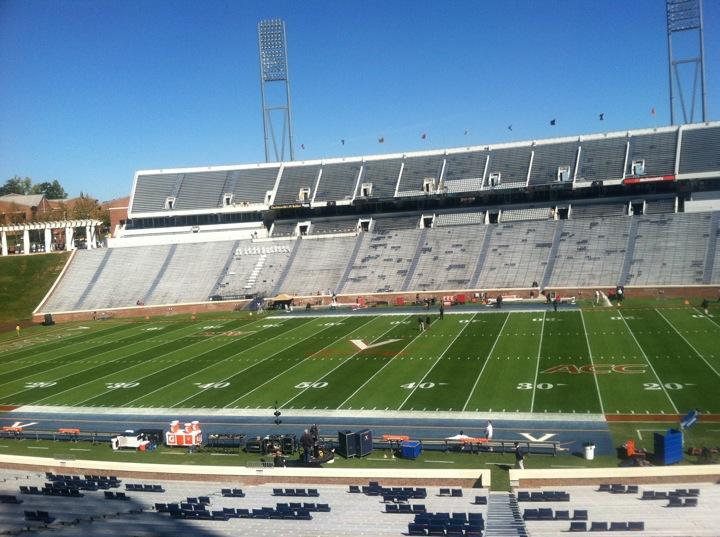 Scott Stadium Section 124