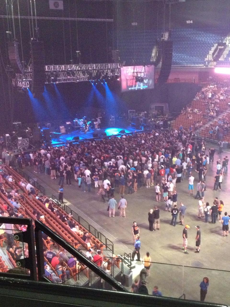 mohegan sun arena section 115 concert seating mohegan sun arena seat chart row by row