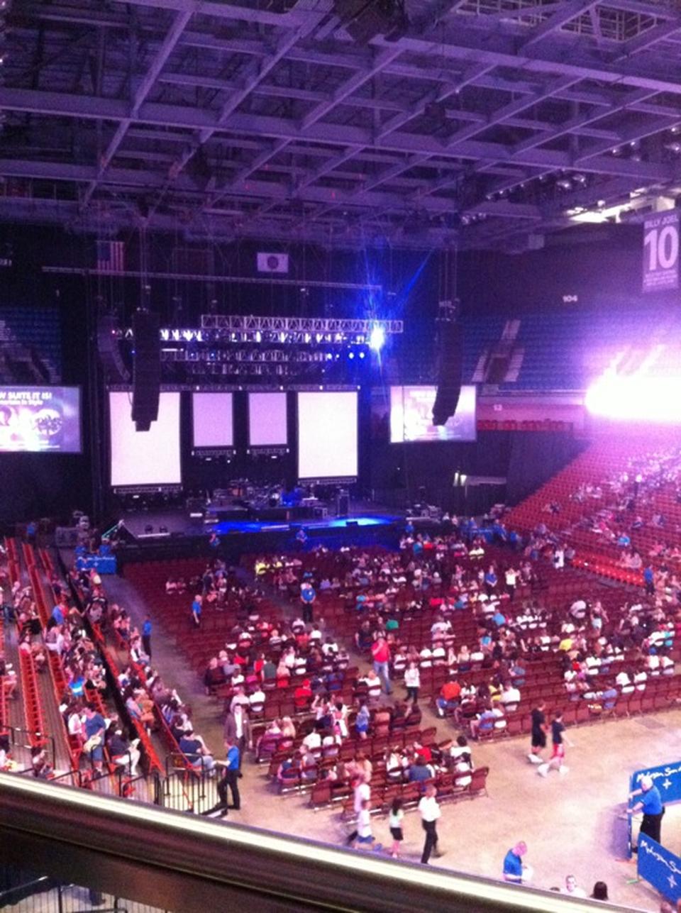 Mohegan Sun Arena Section 115 Concert Seating - RateYourSeats.com