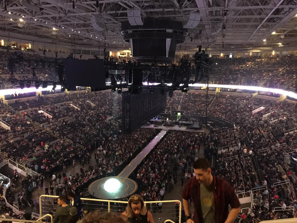 SAP Center Section 207 Concert Seating