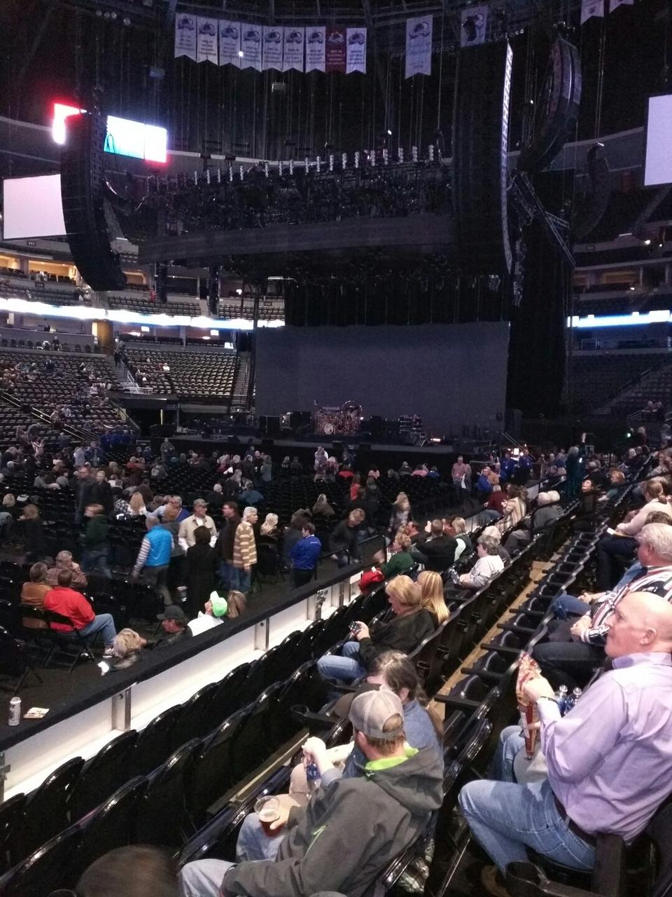Best Seats At Pepsi Center For Concert Pepsi Center Section 104 Concert Seating - RateYourSeats.com