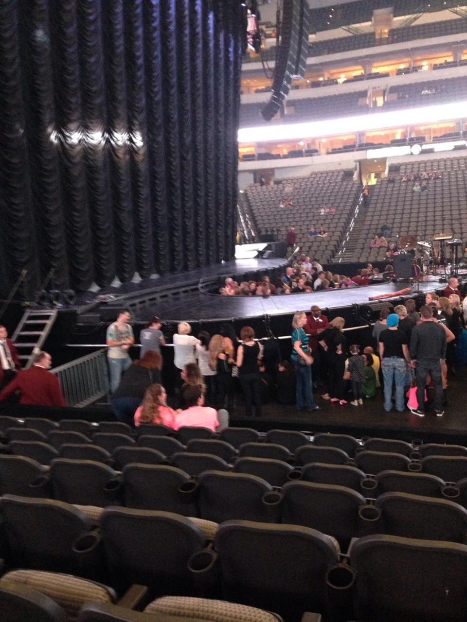 american airlines center section 120 concert seating aac seating chart dallas stars