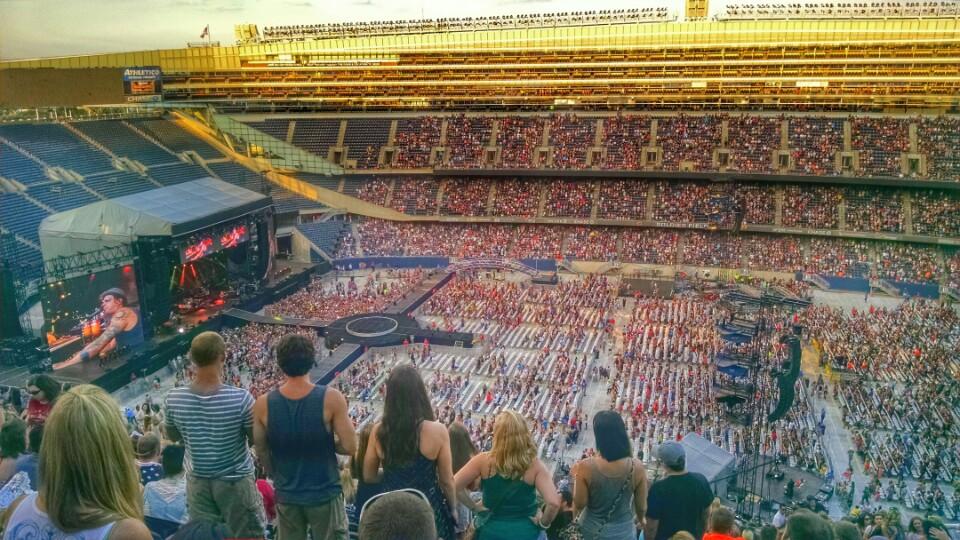 Soldier Field Section 436 Concert Seating
