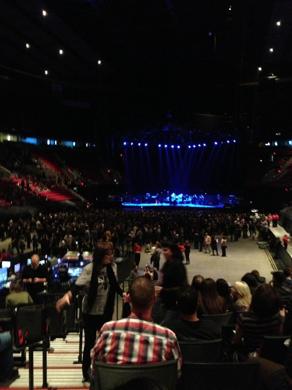 Moda Center Section 116 Concert Seating