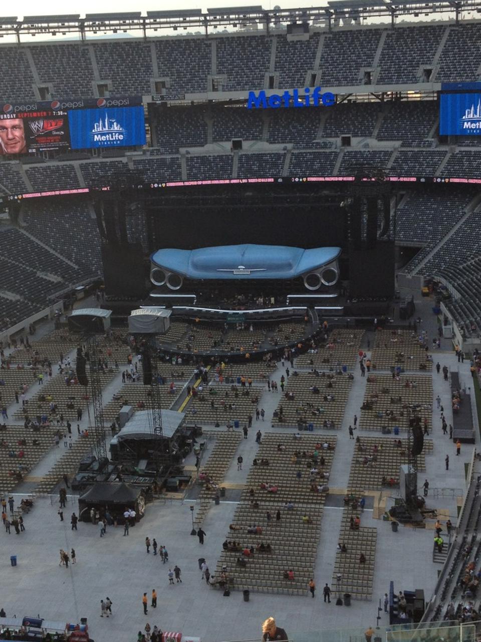 MetLife Stadium Section 324 Concert Seating