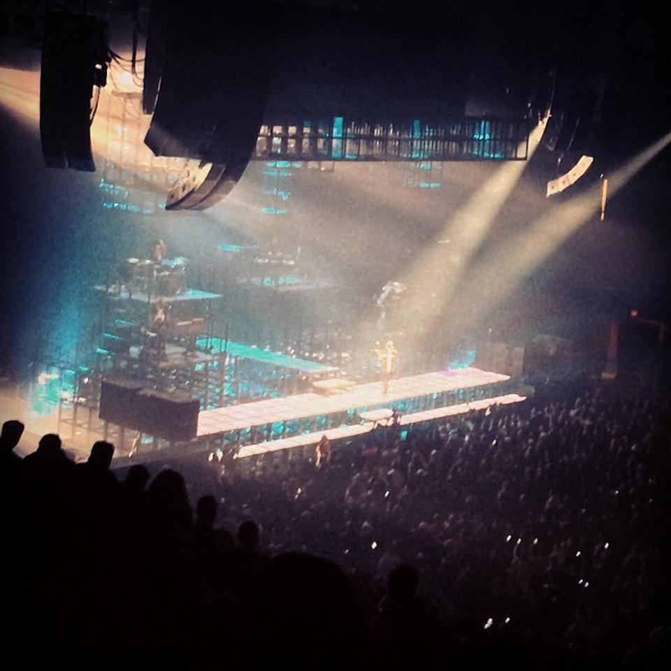 terrace 1 seat view  - pechanga arena