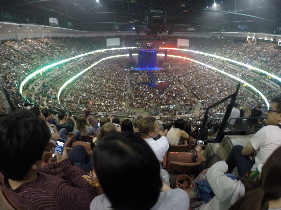 section 402 seat view  for concert - honda center