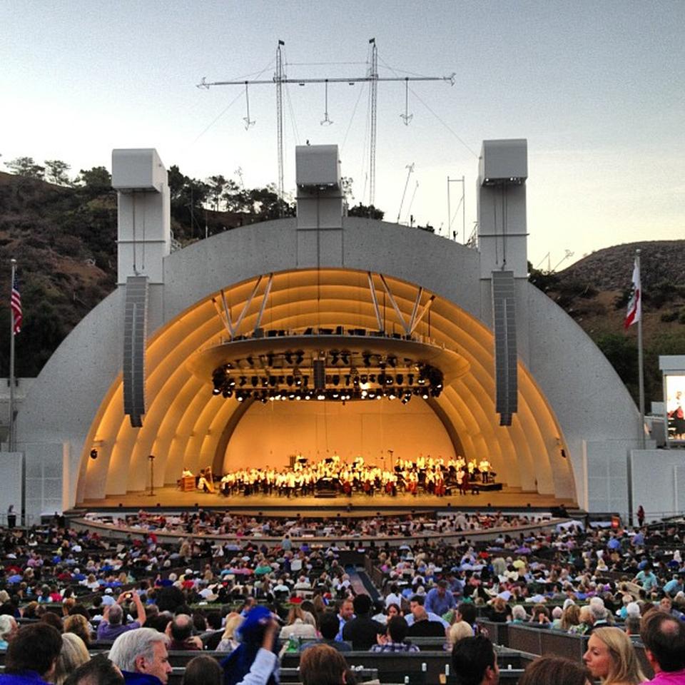 hollywood bowl section h rateyourseats com hollywood bowl interactive seating chart