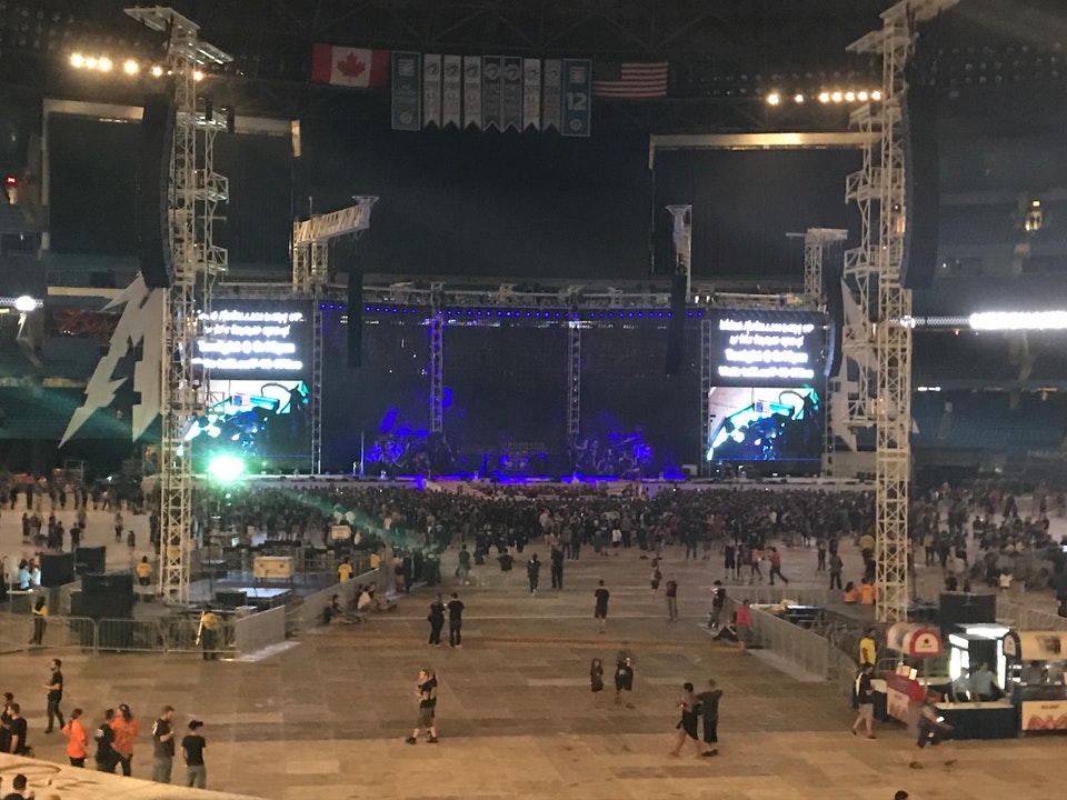 section 123 seat view  for concert - rogers centre