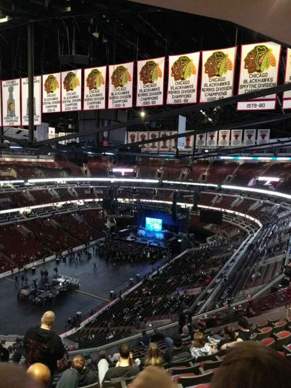 section 322, row 14 seat view  for concert - united center