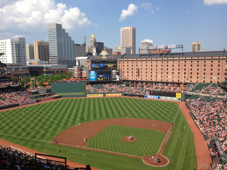 section 344 seat view  - oriole park