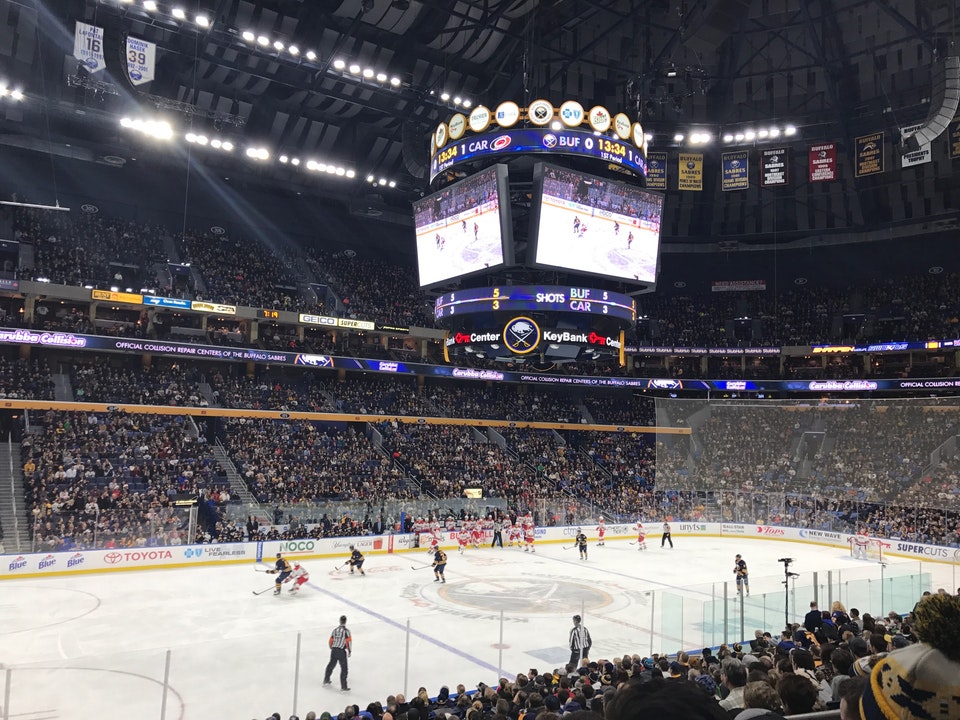 section 119 seat view  for hockey - keybank center