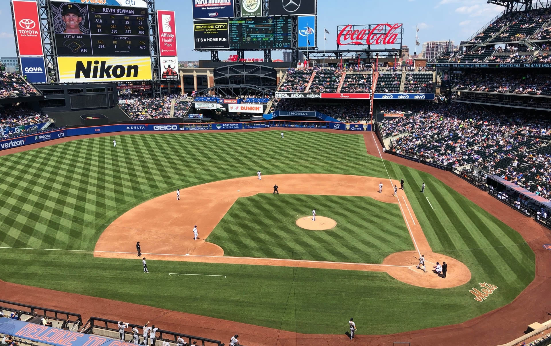section 420, row 1 seat view  - citi field