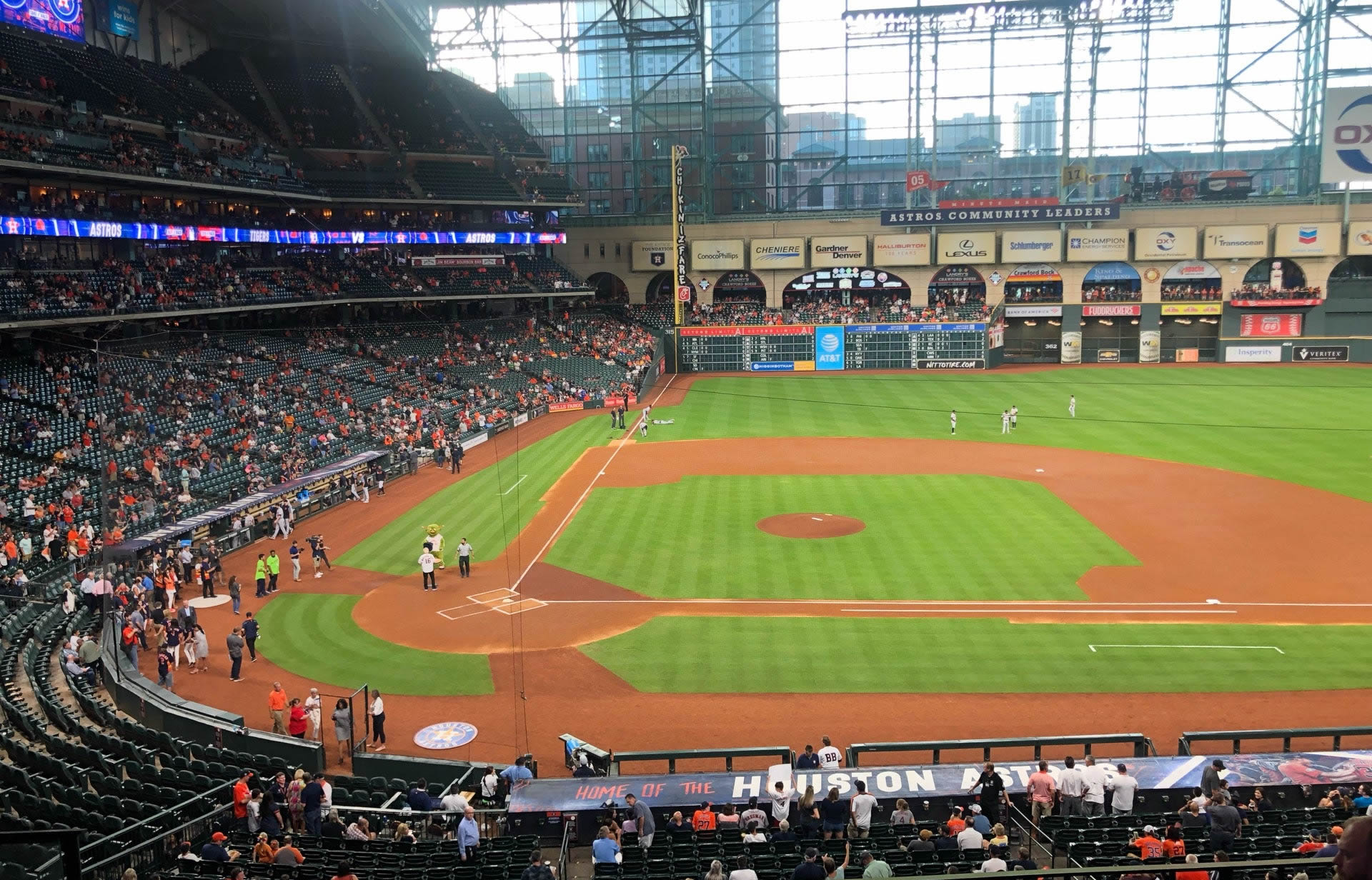 section 223 seat view  for baseball - minute maid park