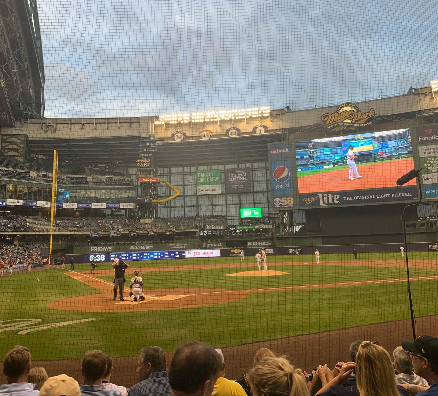 section 116, row 5 seat view  - american family field