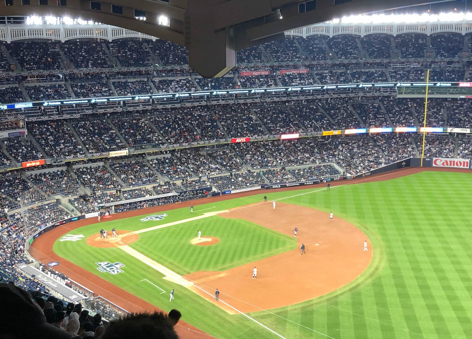 section 412, row 12 seat view  for baseball - yankee stadium