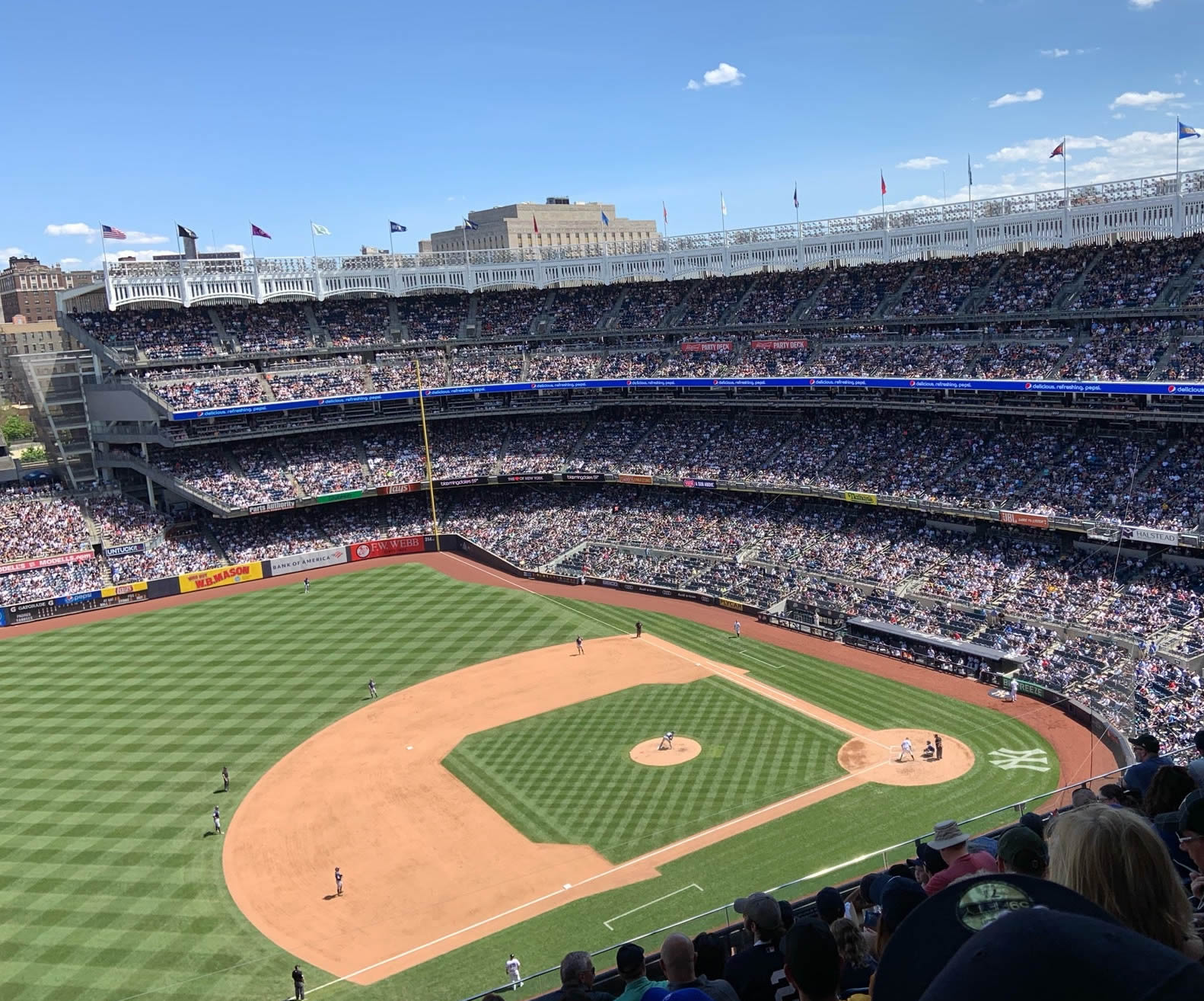 section 425 seat view  for baseball - yankee stadium