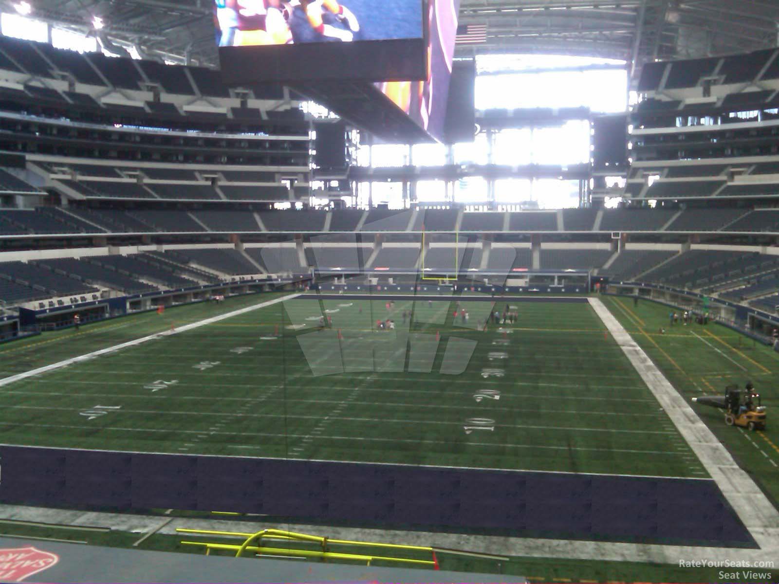 at t stadium section 246 dallas cowboys rateyourseats com cowboys seating chart view