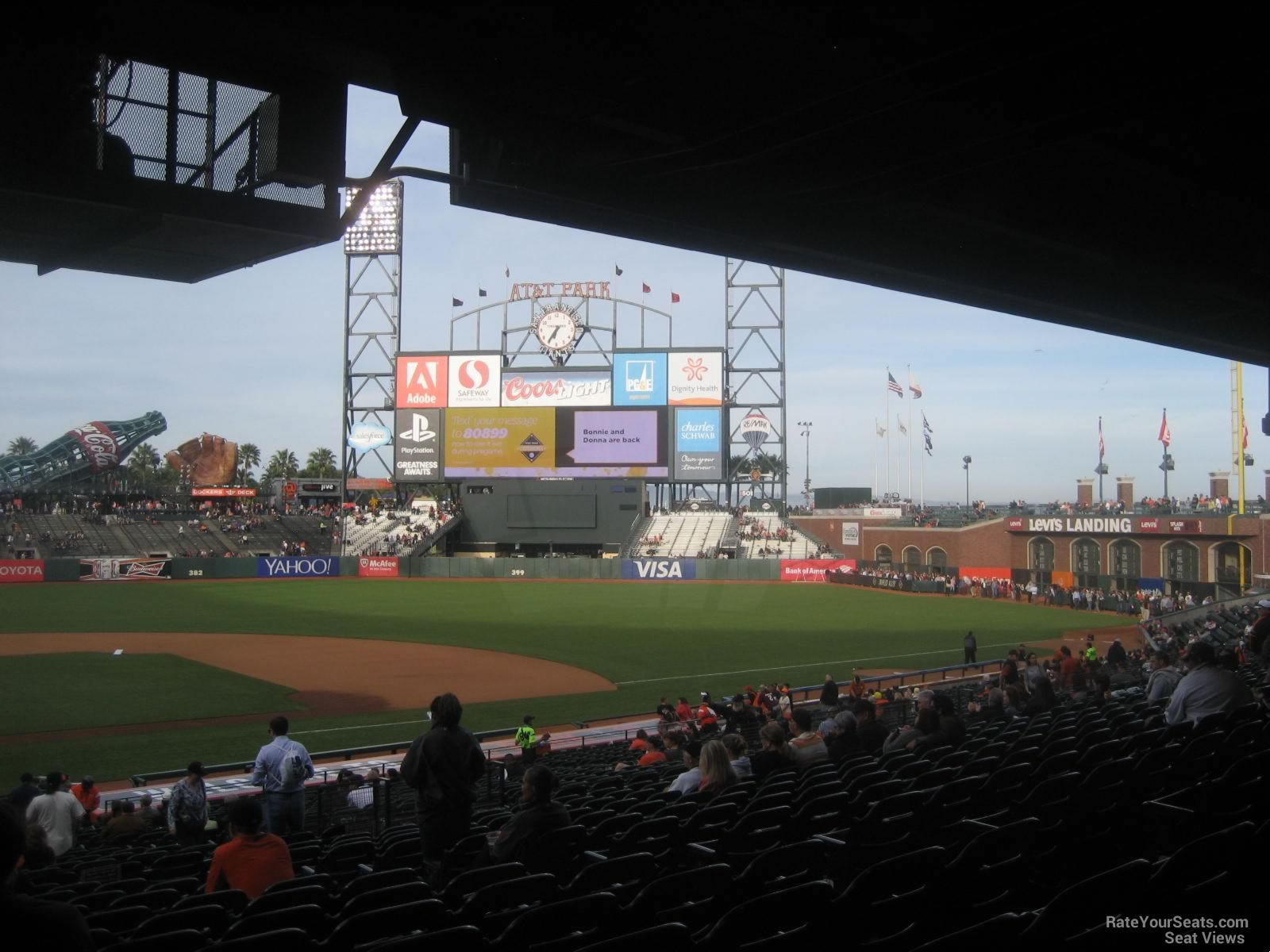 AT&T Park Section 110 San Francisco Giants