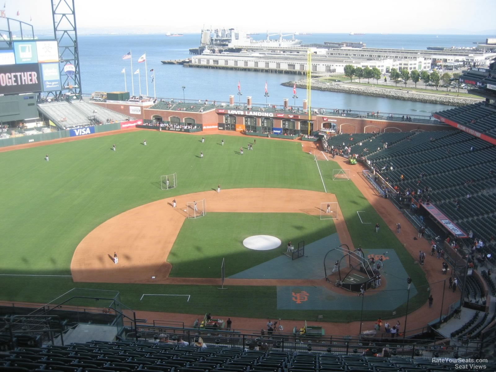 AT&T Park Section 321 San Francisco Giants