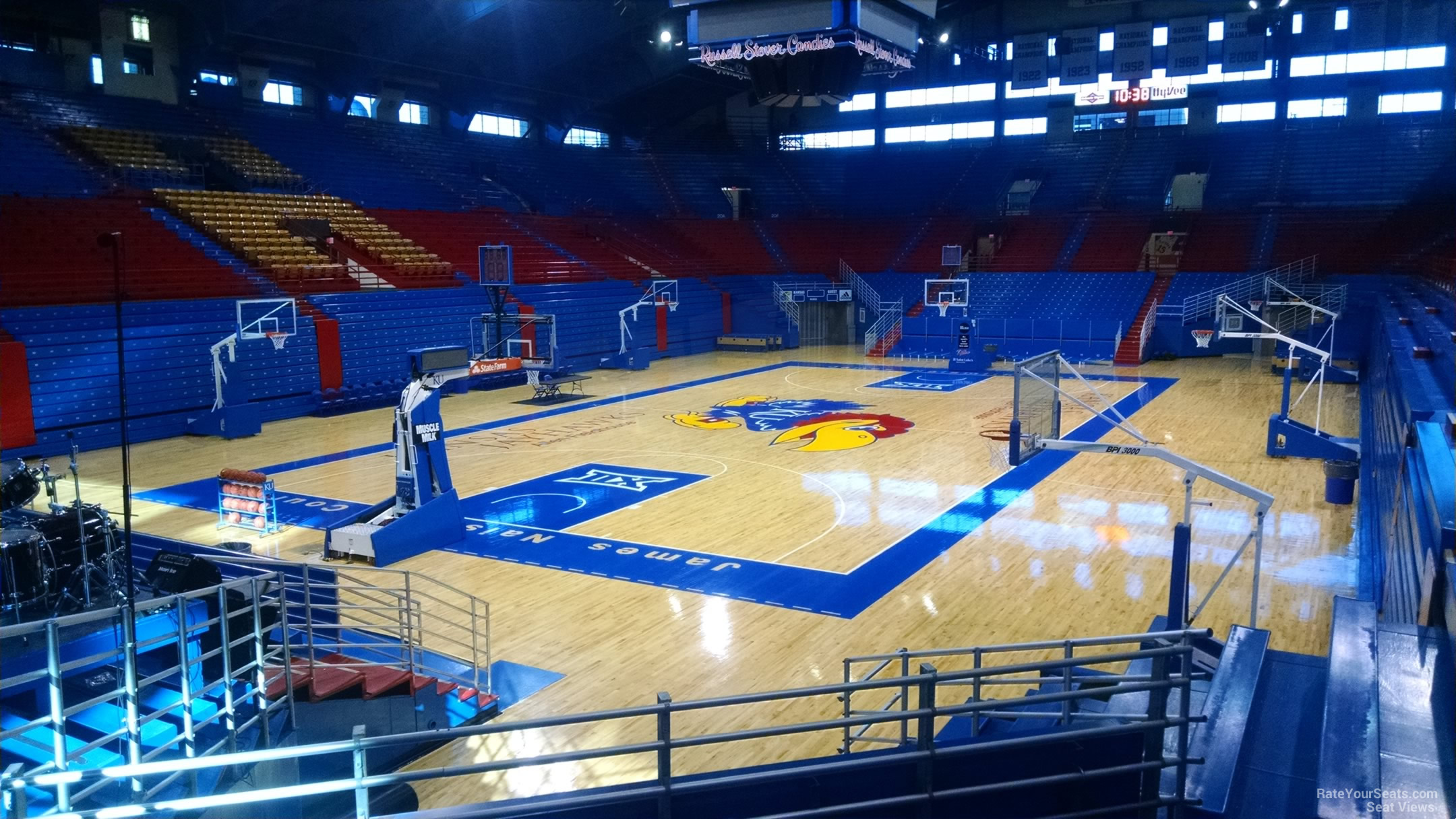 Allen Fieldhouse Section 9