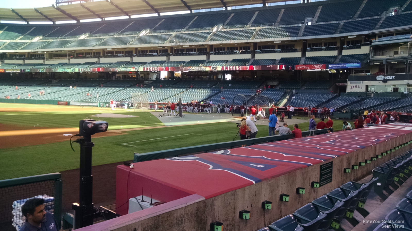 Angel Stadium Section 110