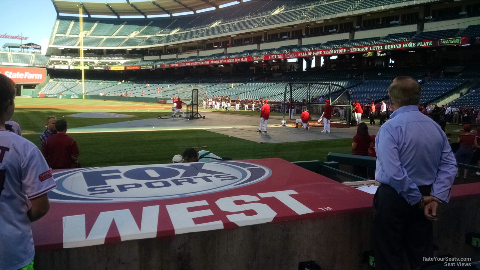 Angel Stadium Section 112 - RateYourSeats.com