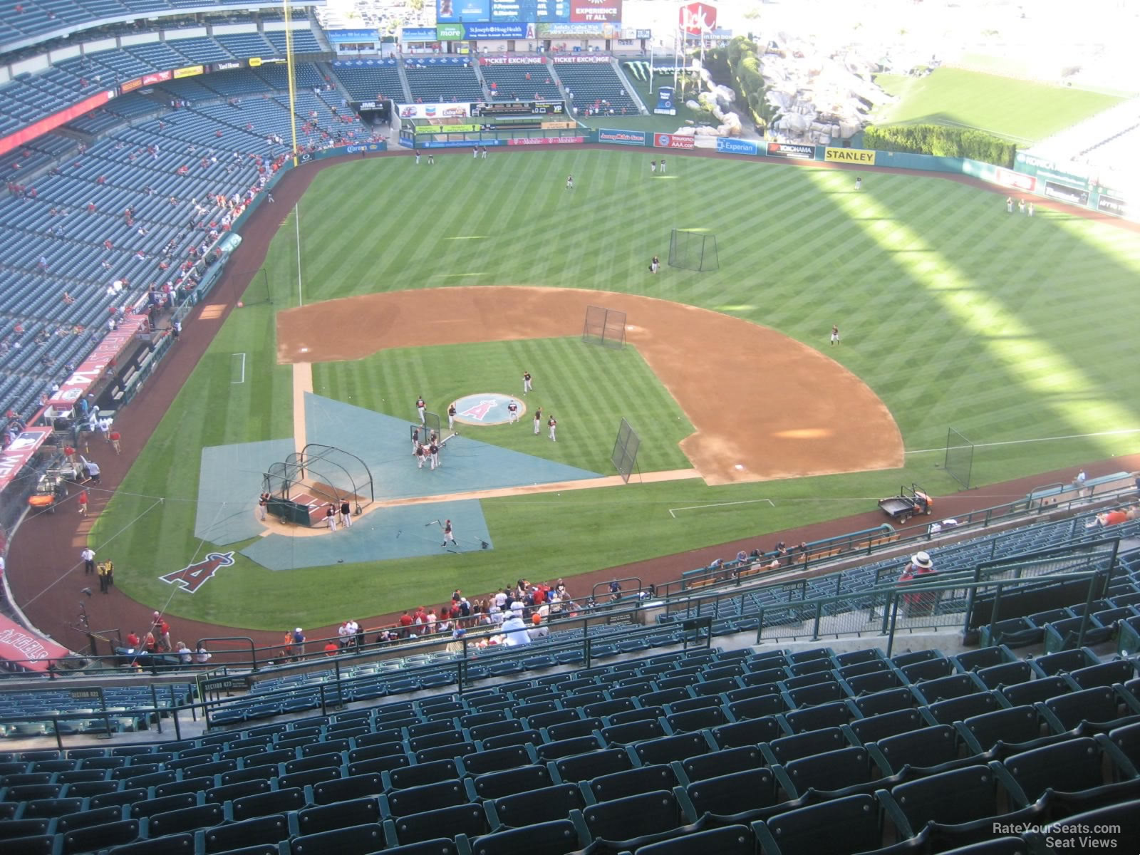 Angel Stadium Section 525
