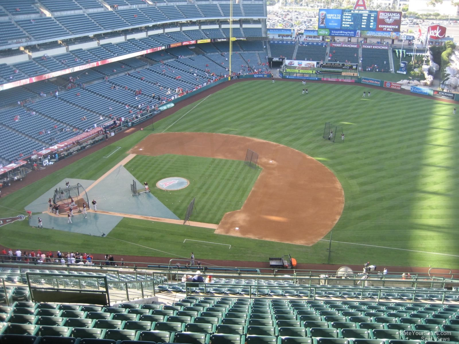 Angel Stadium Section 529